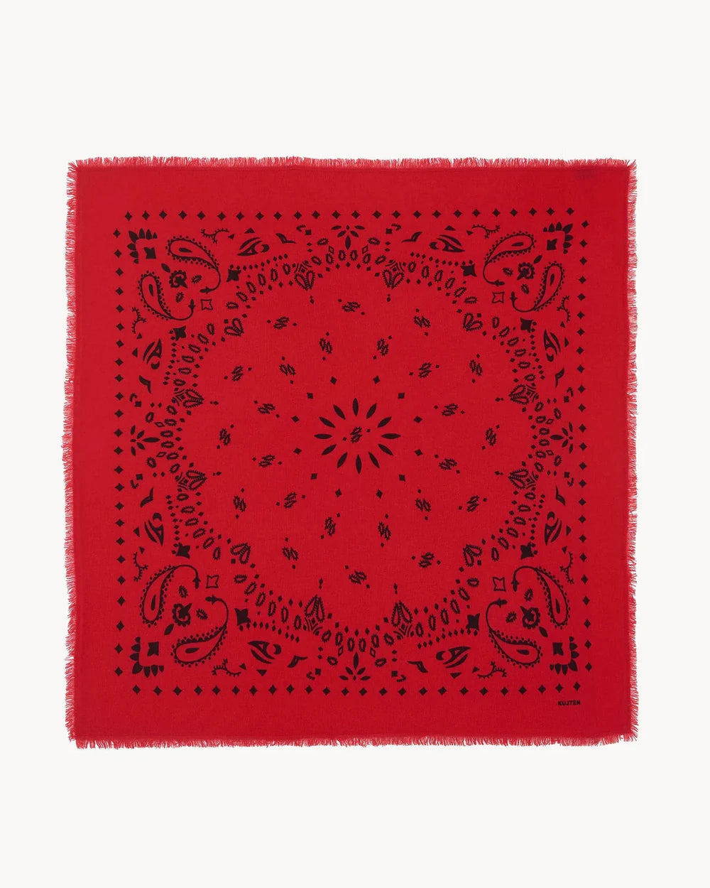 KUJTEN Bandana Hachiko Red Flag