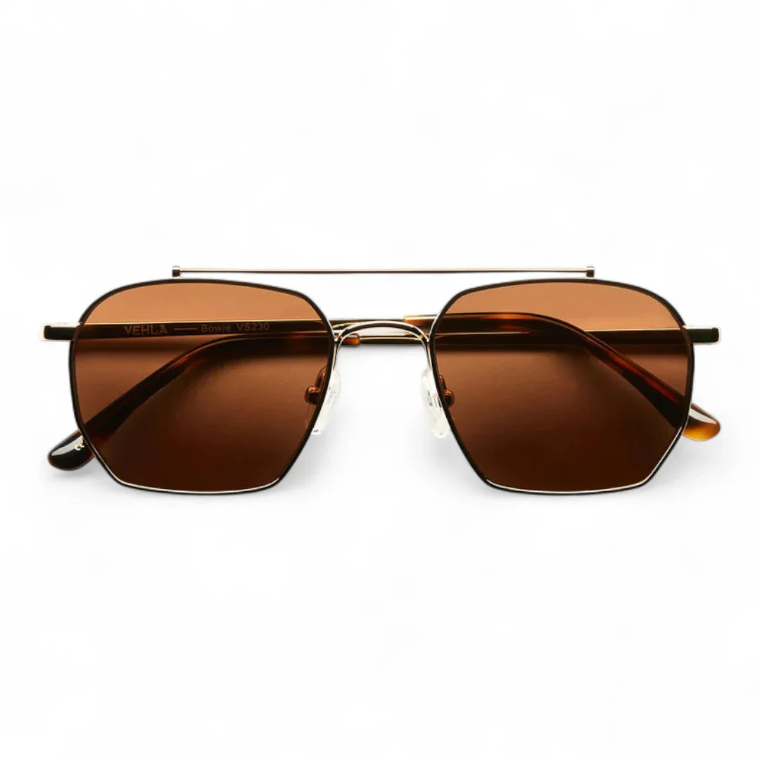 VEHLA Bowie - Gold/Choc - Glasses